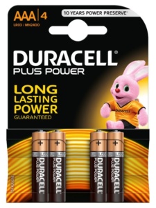 Duracell patareid 4pakk