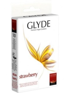 Glyde maitsega kondoom Strawberry 10tk
