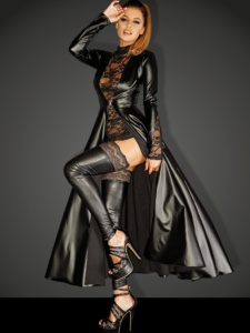 Noir Diva mantel F128C