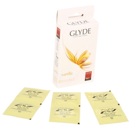 Glyde maitsega kondoom Vanilla 10tk - Image 3