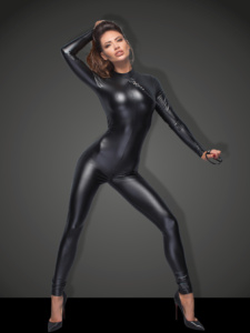 Noir B#tch catsuit F162
