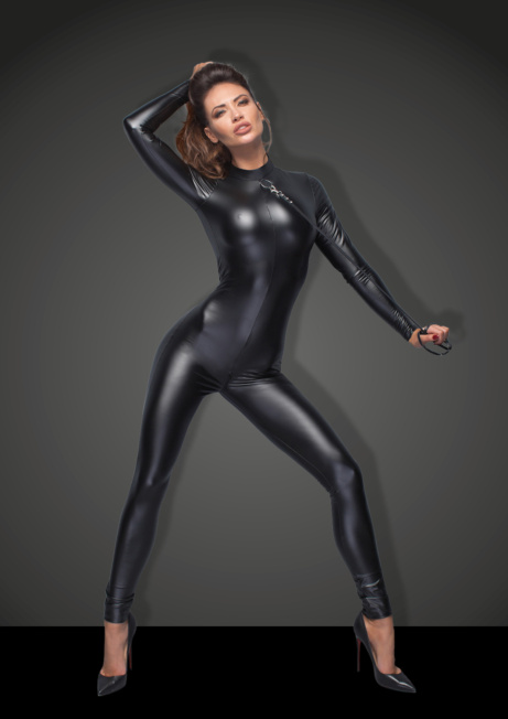 Noir B#tch catsuit F162