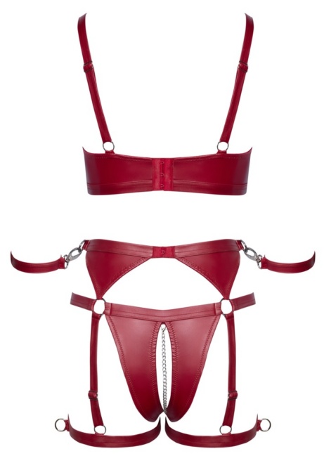 Cottelli Bondage punane Set - Image 6