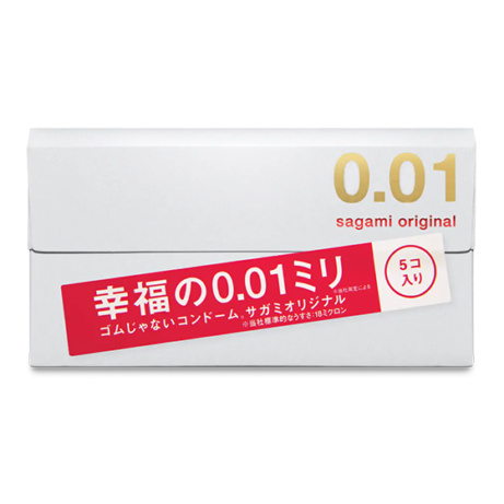 Sagami 0,01mm kondoomid 5pakk