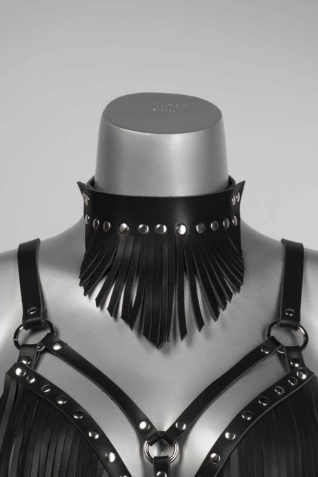 Voyeur X Fringe Collar HARL007 - Image 6