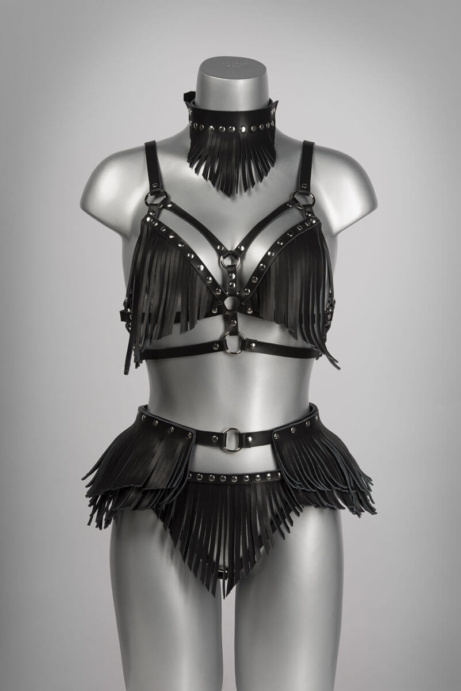 Voyeur X Fringe Skirt RORL003 - Image 7