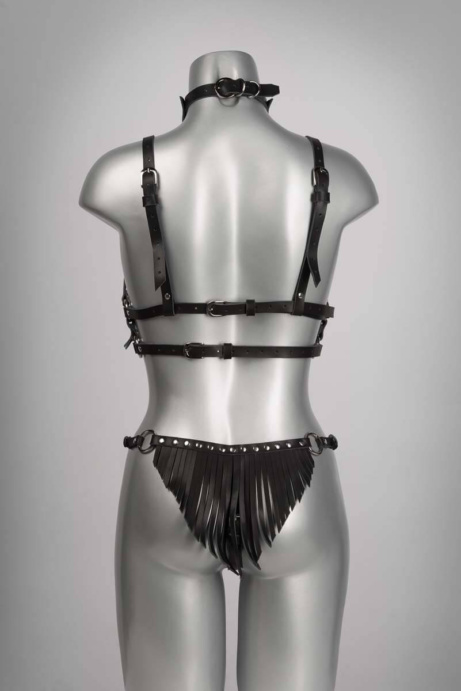 Voyeur X Fringe Harness HARL013 - Image 4