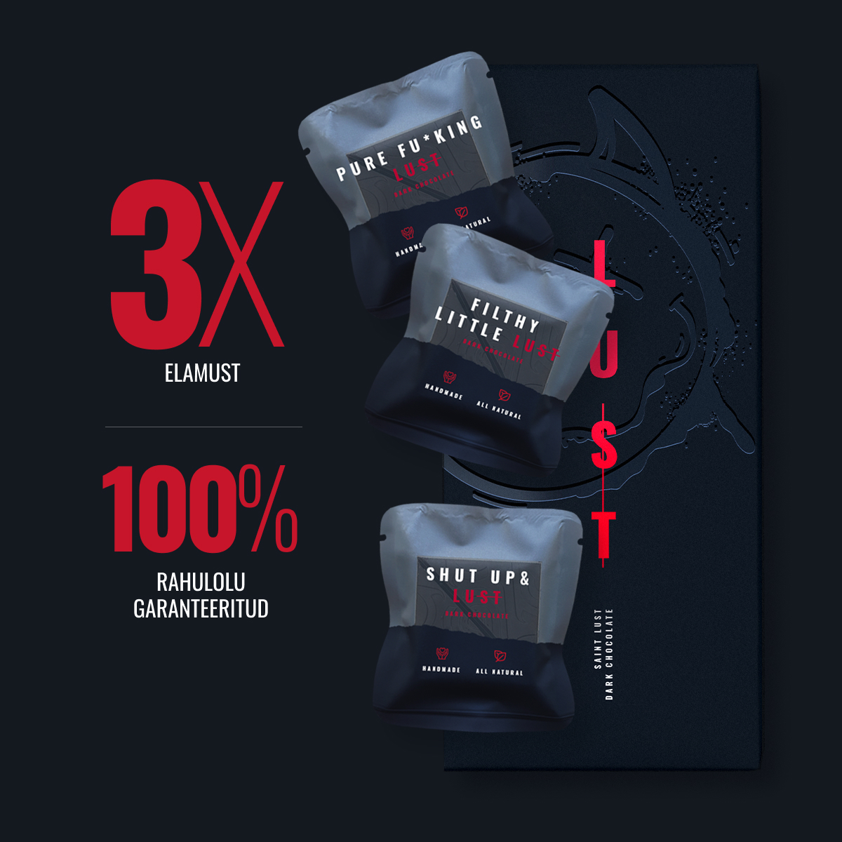 Saint Lust Vallatu Tume Šokolaad - Image 5