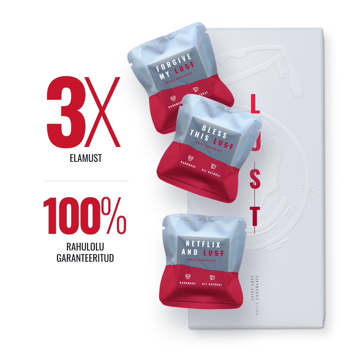 Saint Lust Vallatu Valge Šokolaad - Image 4