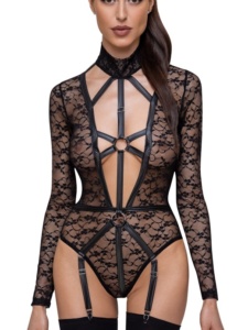 Cottelli Lingerie Bodi trippidega
