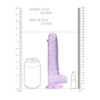 Realrock Crystal Clear Balls dildo - Image 12