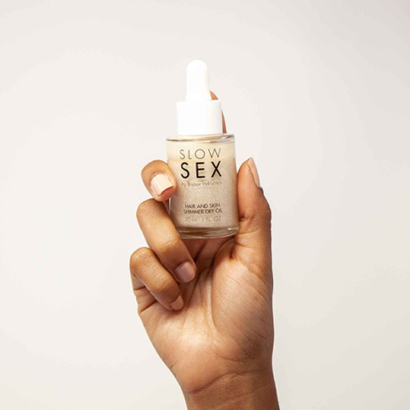 Slow Sex Hair And Skin Shimmery kehaõli - Image 3