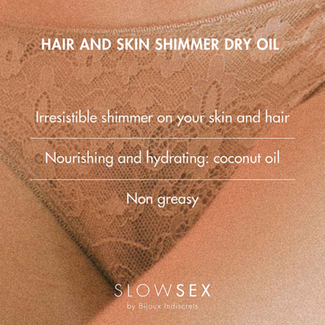 Slow Sex Hair And Skin Shimmery kehaõli - Image 6