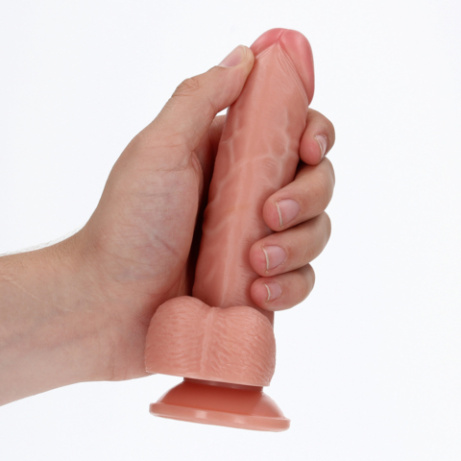 Realrock Curved Realistic Balls dildo - Image 7