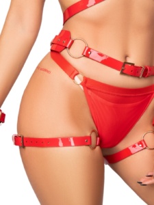 Kinky Diva High Gloss vöö ja reie rakmed