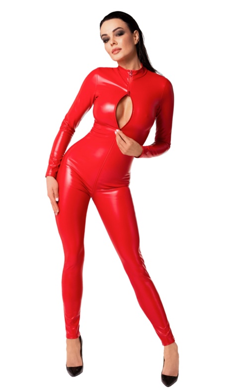 Noir Orgia catsuit F353 - Image 3