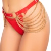 Kinky Diva High Gloss Chain Belt - Image 2