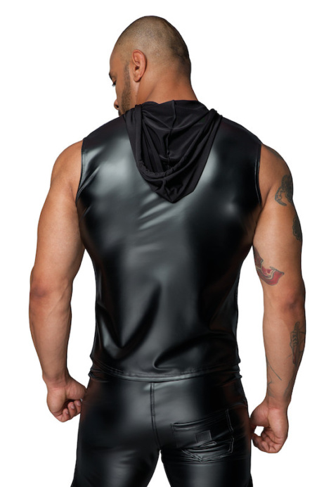 Noir Missbehaved vest H062 - Image 2