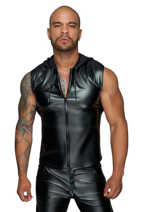 Noir Missbehaved vest H062