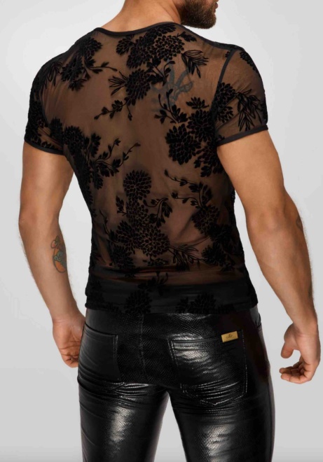 Noir Flock T-särk H073 - Image 2