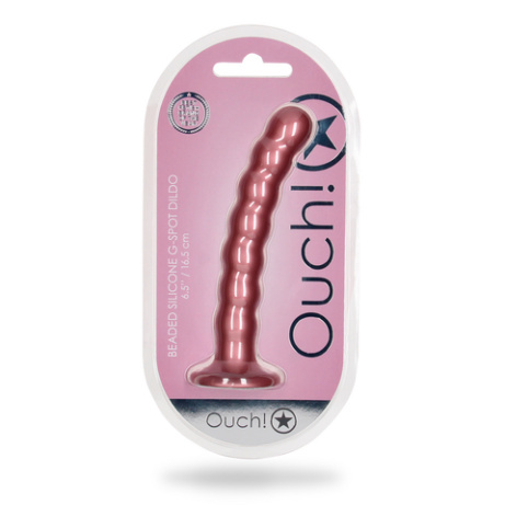 Ouch! Beaded g-spot dildo - Image 5
