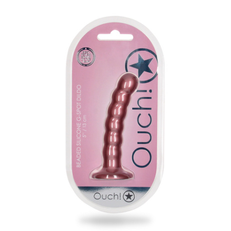 Ouch! Beaded g-spot dildo - Image 2