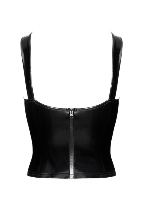 Noir Vixen Lace-Up Corset Top F379 - Image 4