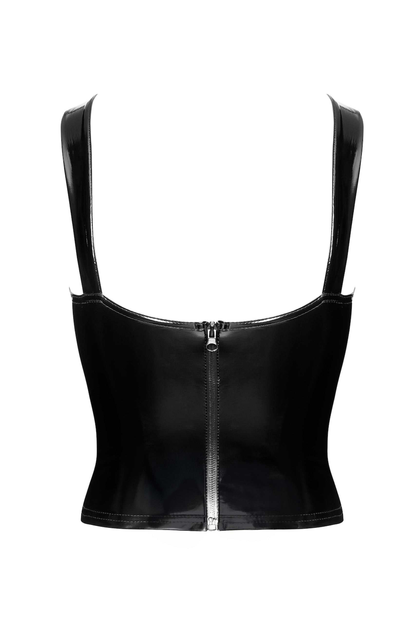 Noir Vixen Lace-Up Corset Top F379 - Image 4