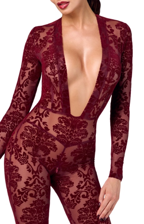 Noir Kink Royal Catsuit F382 - Image 4