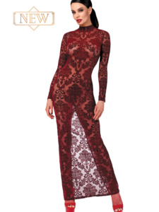Noir Kink Royal Gown kleit F383