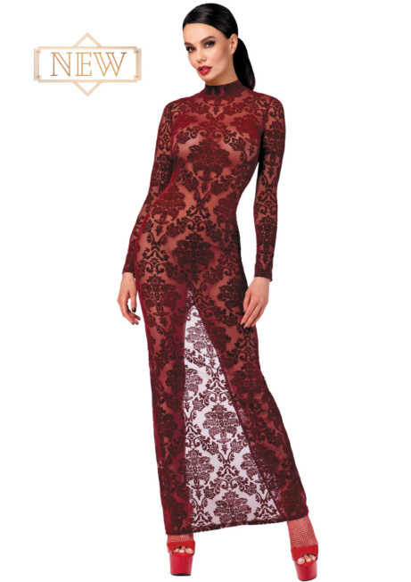 Noir Kink Royal Gown kleit F383