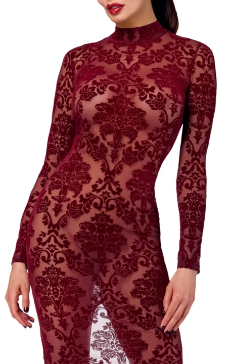 Noir Kink Royal Gown kleit F383 - Image 4