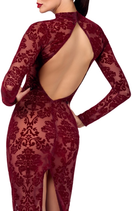 Noir Kink Royal Gown kleit F383 - Image 5