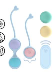 Loveline vibreeriv kuul + treeningkuulid KIT