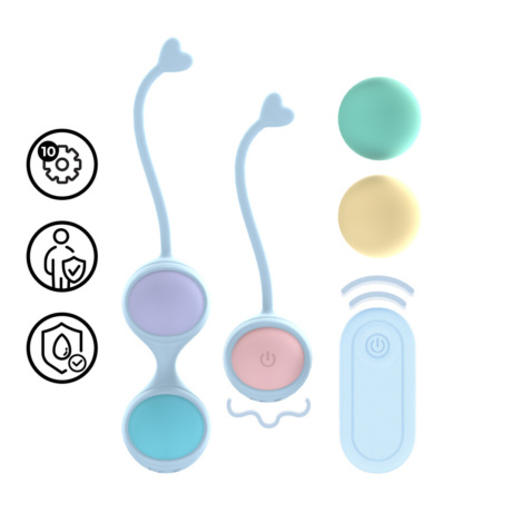 Loveline vibreeriv kuul + treeningkuulid KIT