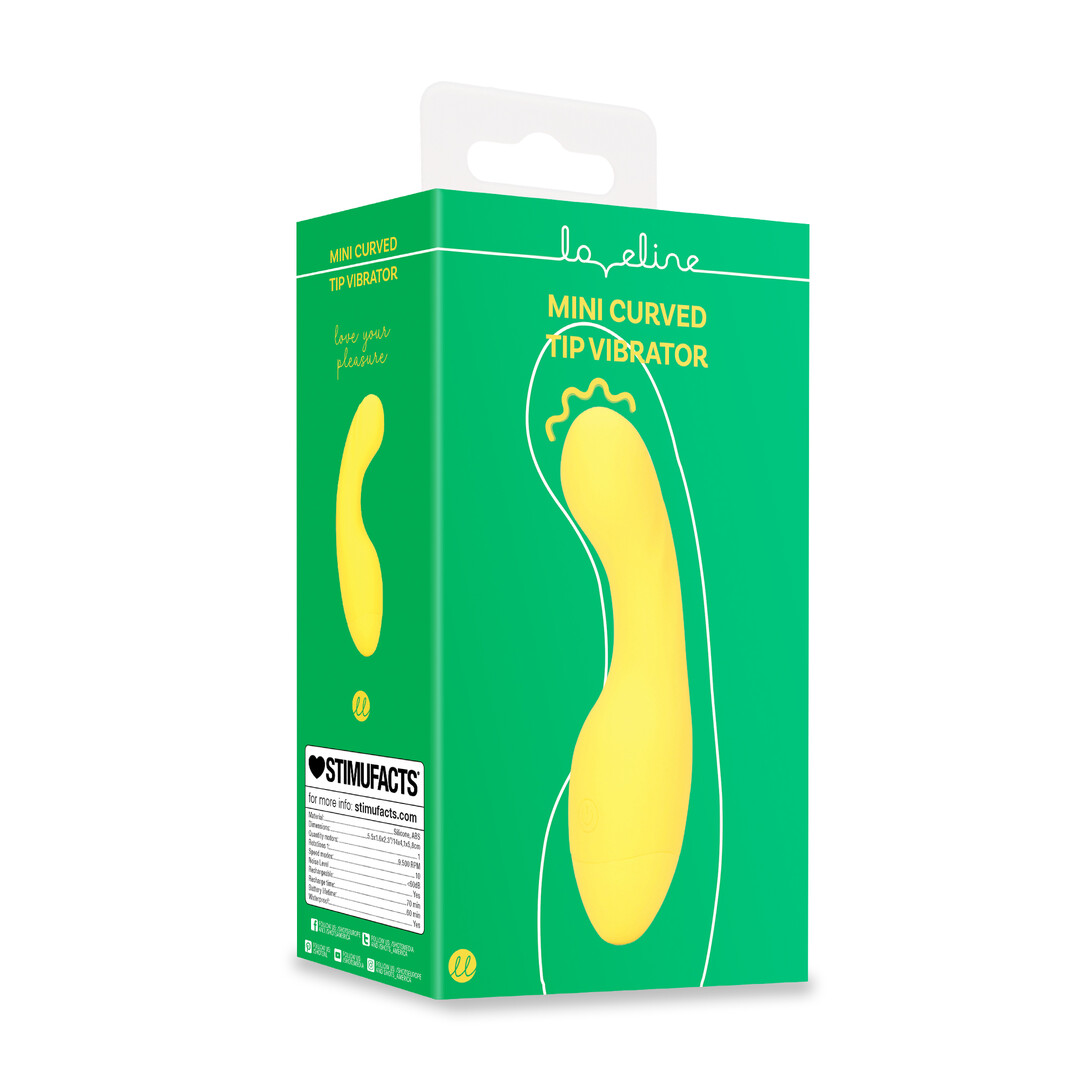 Loveline Mini Curved Tip vibraator - Pilt 4