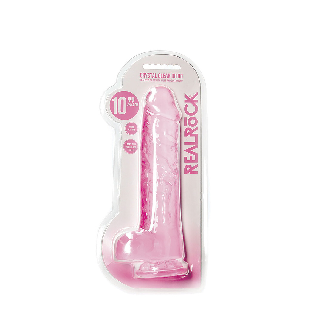 Realrock Crystal Clear Balls dildo - Pilt 20