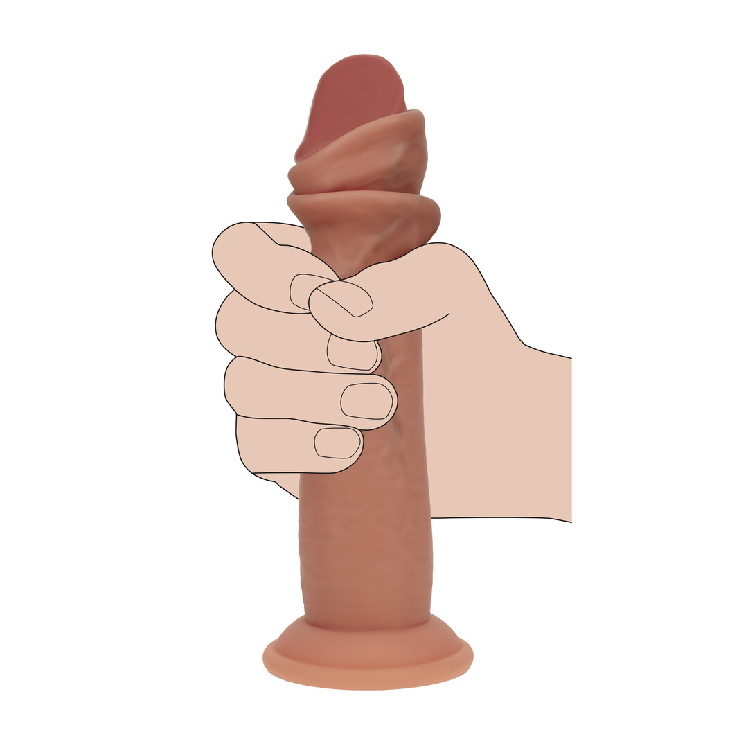 Realrock Sliding Skin dildo 7" - Pilt 4